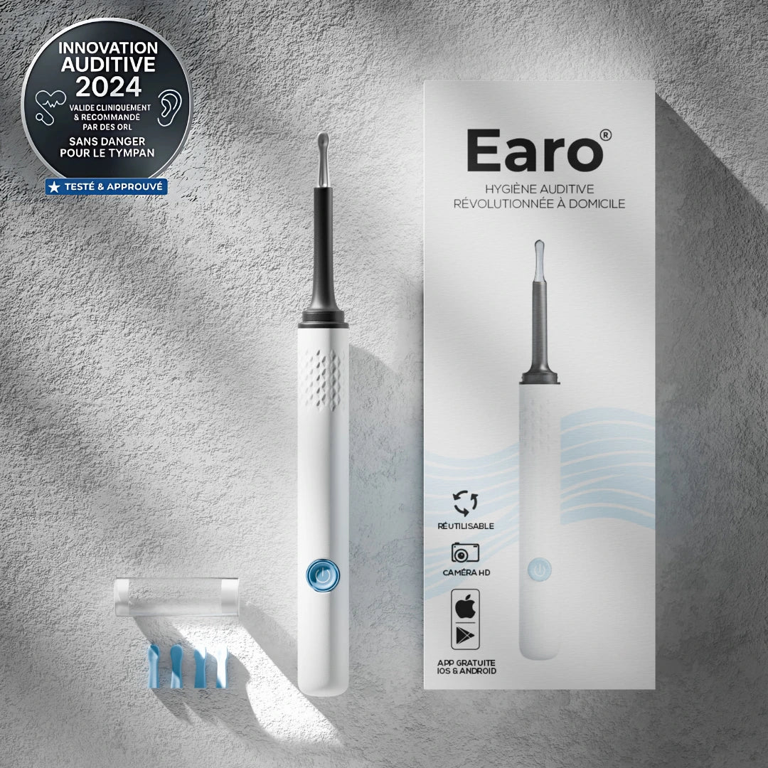 OTOSCOPE EARO – HYGIÈNE AUDITIVE RÉVOLUTIONNÉE