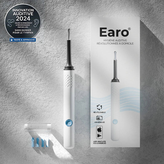 OTOSCOPE EARO – HYGIÈNE AUDITIVE REVOULTIONÉE - Earo